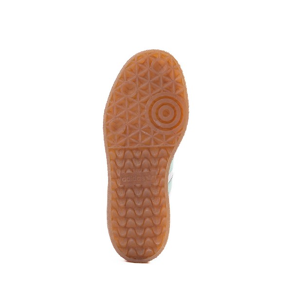 alternate view adidas Sambae Athletic Shoe - Big Kid - White / Clear Mint / GoldALT3