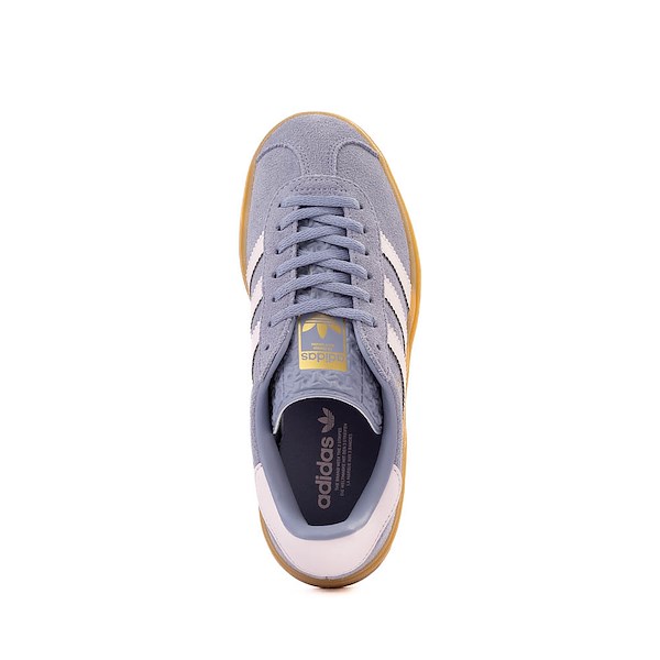 alternate view adidas Gazelle Bold Athletic Shoe - Big Kid - Silver Violet / PinkALT2