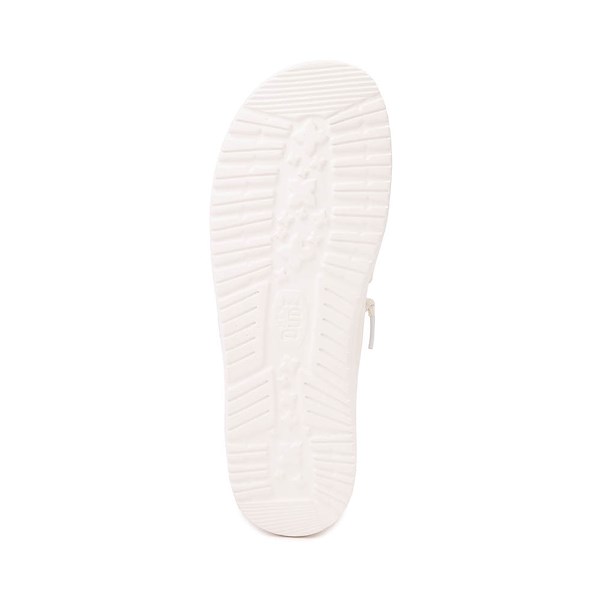 alternate view Womens HEYDUDE Wendy Charms Slip-On Casual Shoe - NaturalALT3