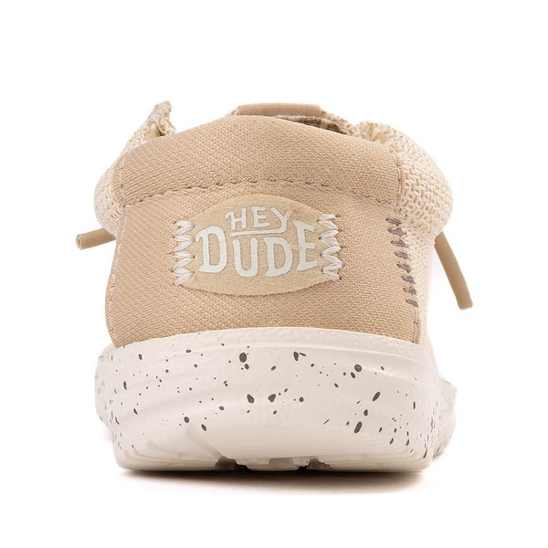 alternate view HEYDUDE Wally Stretch Sox Casual Shoe - Little Kid / Big Kid - Irish CreamALT4