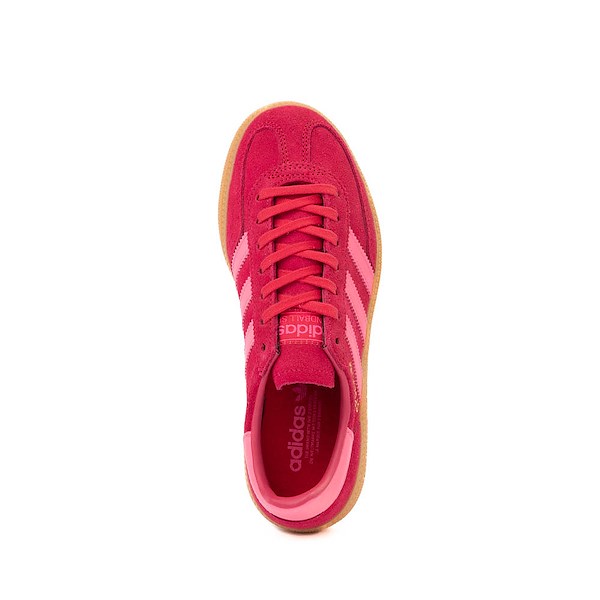 alternate view adidas Handball Spezial Athletic Shoe - Big Kid - Ruby Red / Lucid Pink / GumALT2