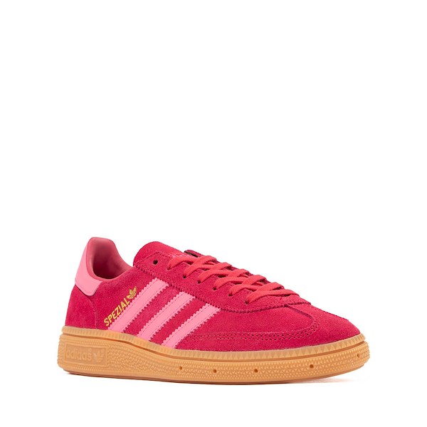 alternate view adidas Handball Spezial Athletic Shoe - Big Kid - Ruby Red / Lucid Pink / GumALT5