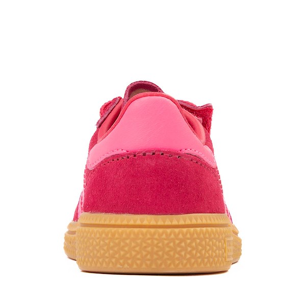 alternate view adidas Handball Spezial Comfort Closure Athletic Shoe - Baby / Toddler - Ruby Red / Lucid Pink / GumALT4