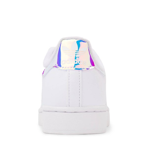 alternate view adidas Superstar II Athletic Shoe - Big Kid - White / Halo BlueALT4