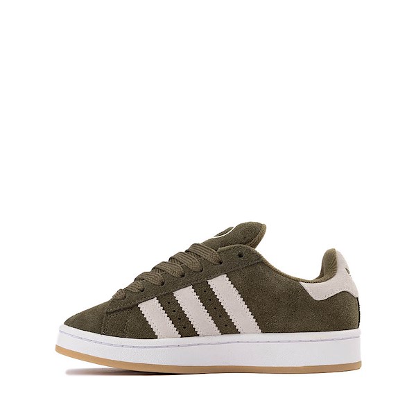 alternate view adidas Campus '00s Athletic Shoe - Big Kid - Dark Khaki / Off WhiteALT1