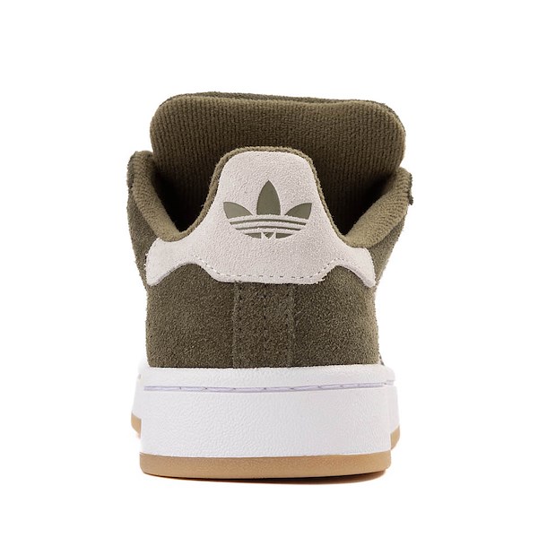 alternate view adidas Campus '00s Athletic Shoe - Big Kid - Dark Khaki / Off WhiteALT4
