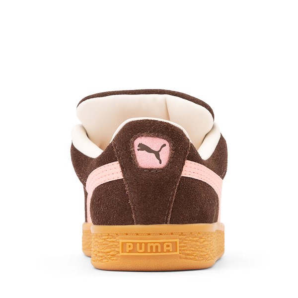 alternate view PUMA Suede XL Athletic Shoe - Big Kid - Brown / PeachALT4