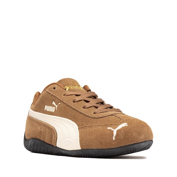 alternate view PUMA Speedcat Athletic Shoe - Little Kid / Big Kid - Haute Coffee / CreamALT5