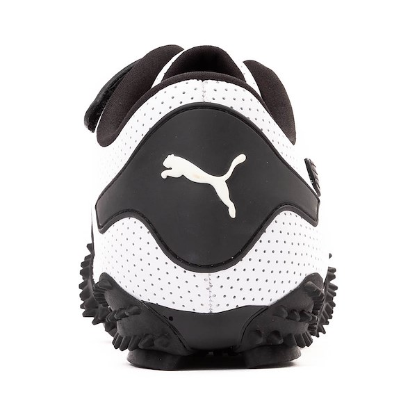 alternate view Womens PUMA Mostro Perforated Sneaker - PUMA White / PUMA BlackALT4