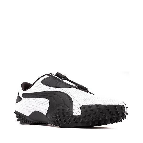 alternate view Womens PUMA Mostro Perforated Sneaker - PUMA White / PUMA BlackALT5