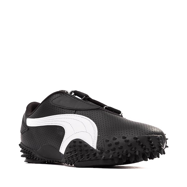 alternate view Womens PUMA Mostro Perforated Sneaker - PUMA Black / PUMA WhiteALT5