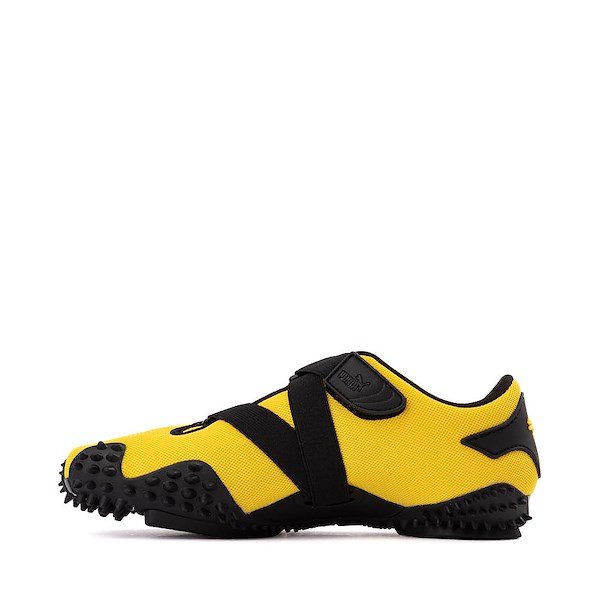 alternate view Womens PUMA Mostro Athletic Shoe - Yellow / BlackALT1