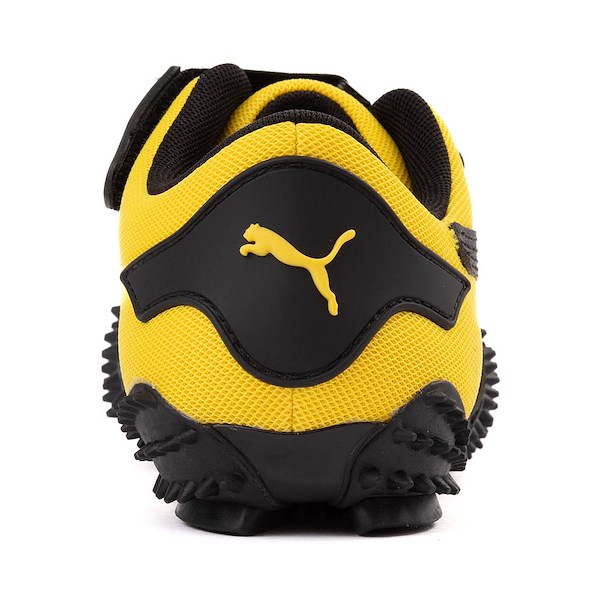 alternate view Womens PUMA Mostro Athletic Shoe - Yellow / BlackALT4