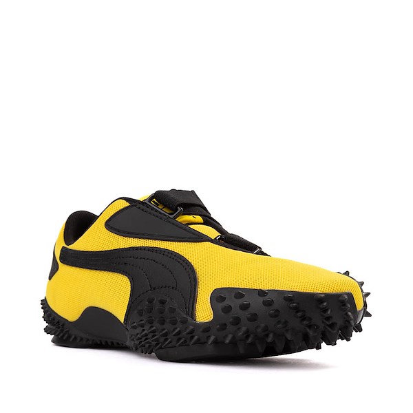 alternate view Womens PUMA Mostro Athletic Shoe - Yellow / BlackALT5