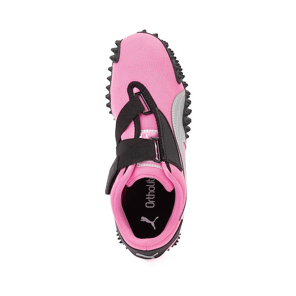 alternate view Womens PUMA Mostro Athletic Shoe - Posie Pink / Silver / BlackALT2