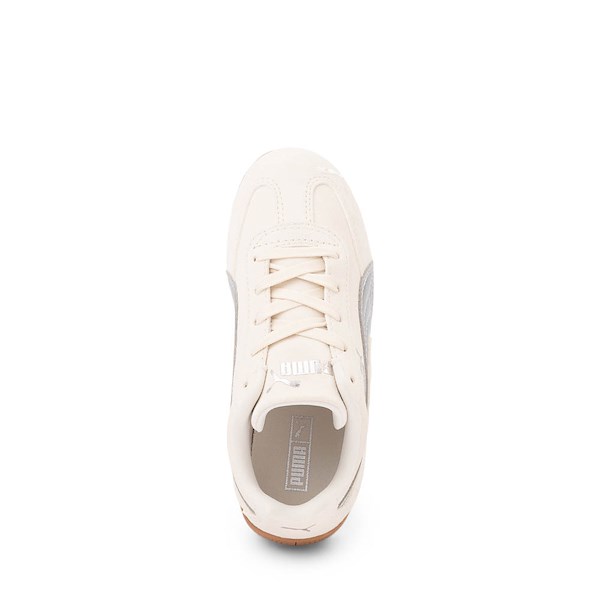 alternate view PUMA Speedcat Metallic Athletic Shoe - Big Kid - Alpine Snow / SilverALT2