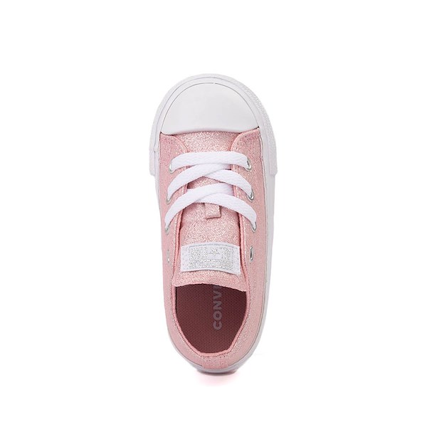 alternate view Converse Chuck Taylor All Star Low-Top Sneaker - Baby / Toddler - Pink SparkleALT2