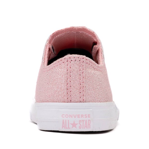 alternate view Converse Chuck Taylor All Star Low-Top Sneaker - Baby / Toddler - Pink SparkleALT4