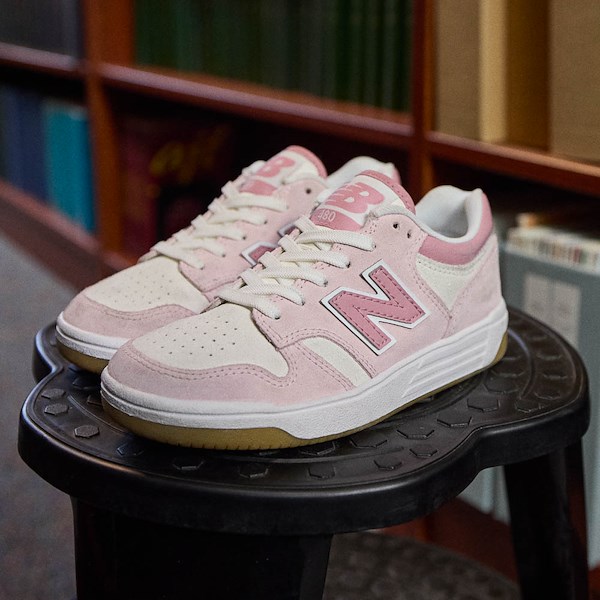 New Balance 480 Athletic Shoe - Little Kid - Pink / White