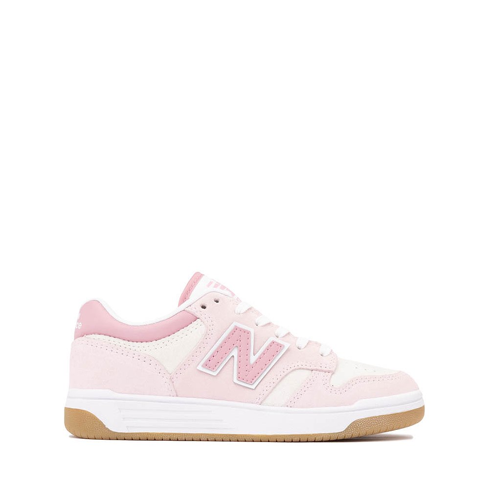 New Balance 480 Athletic Shoe - Big Kid - Pink / White