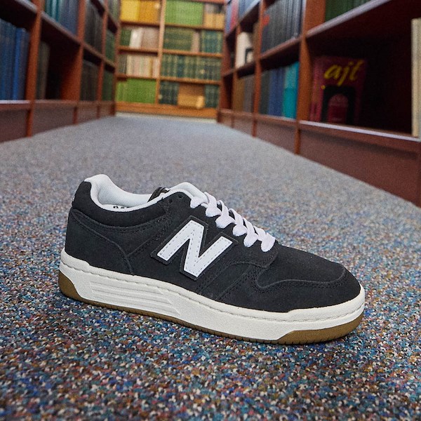 New Balance 480 Athletic Shoe - Big Kid - White / Black