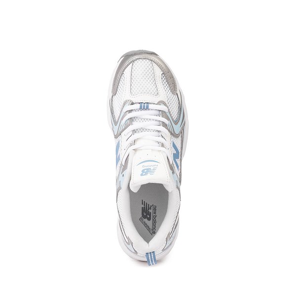 alternate view New Balance 530 Athletic Shoe - Big Kid - Sea Salt / Still WaterALT2