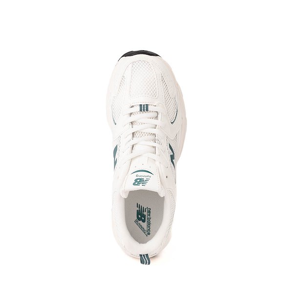 alternate view New Balance 530 Athletic Shoe - Big Kid - Sea Salt / New SpruceALT2