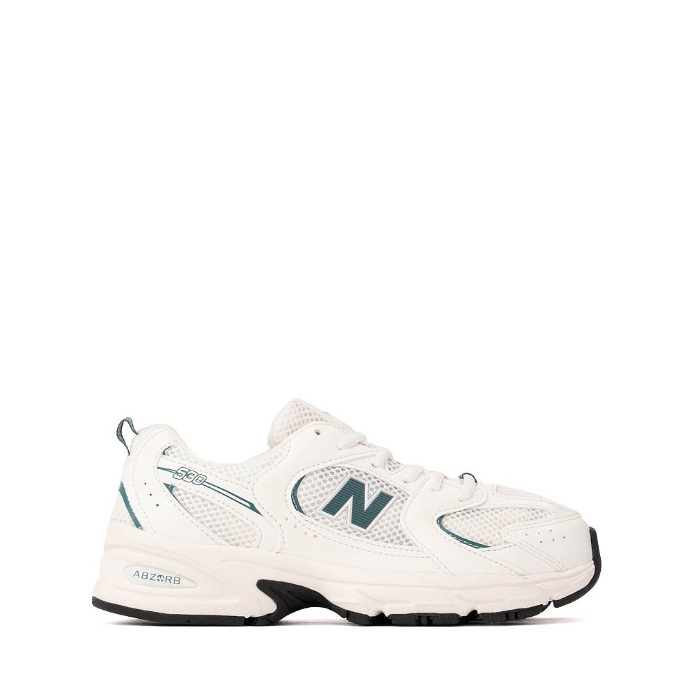 New Balance 530 Athletic Shoe - Big Kid - Sea Salt / New Spruce