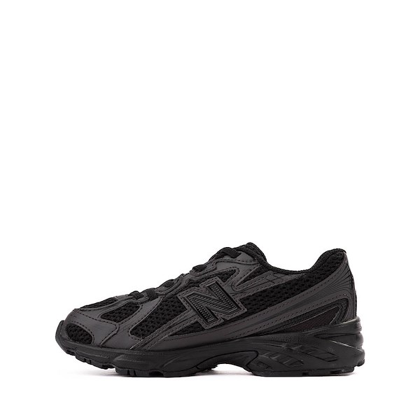 alternate view New Balance 740 Athletic Shoe - Big Kid - Black Cement / BlackALT1