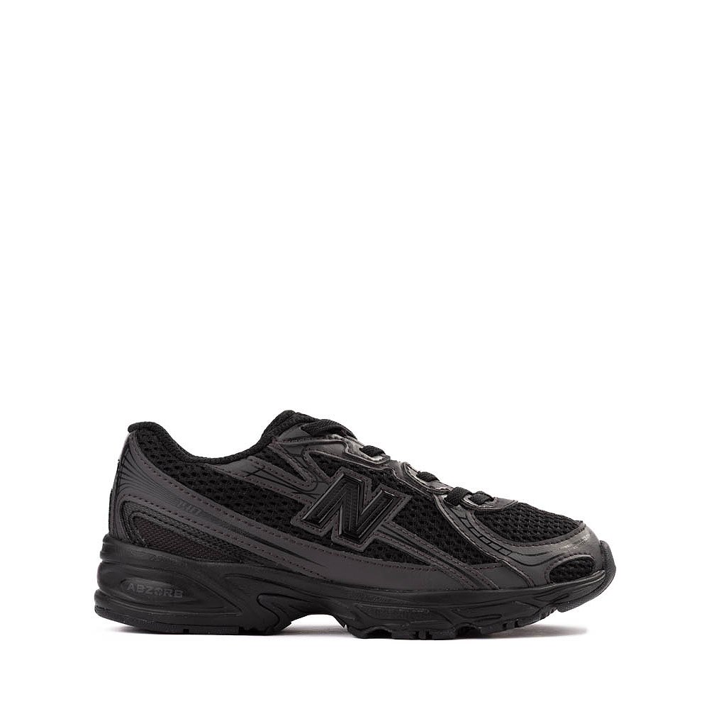 New Balance 740 Athletic Shoe - Big Kid - Black Cement / Black