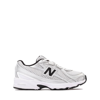 New Balance 740 Athletic Shoe - Big Kid - White / Silver Metallic / Black