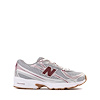 Silver Metallic/Burgundy