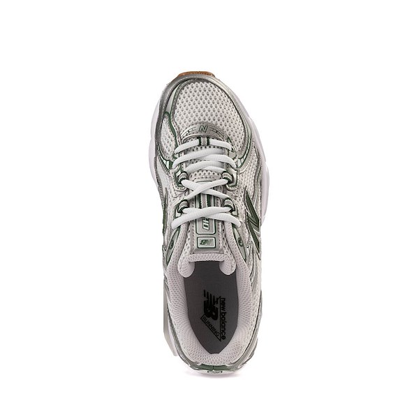 alternate view New Balance 740 Athletic Shoe - Big Kid - Silver Metallic / Alpine GreenALT2