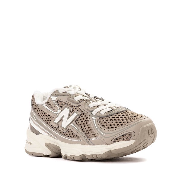 alternate view New Balance 740 Athletic Shoe - Little Kid - Arid Stone / AngoraALT5