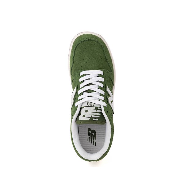 alternate view New Balance 480 Athletic Shoe - Big Kid - Dark Alpine GreenALT2