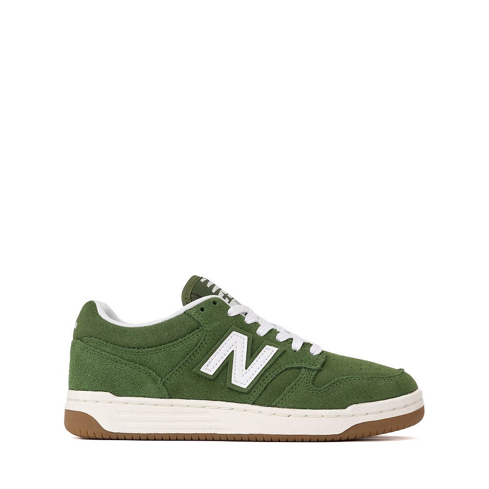 New Balance 480 Athletic Shoe - Big Kid - Dark Alpine Green