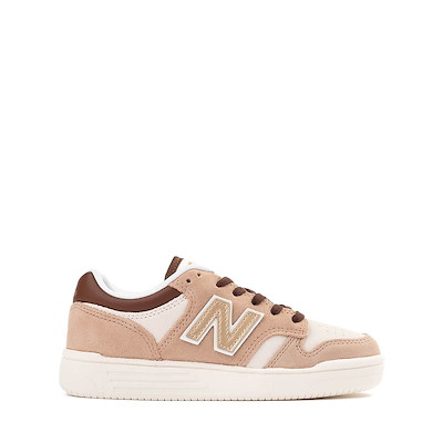 Main view of New Balance 480 Athletic Shoe - Little Kid - Flat Taupe / Rich Oak
