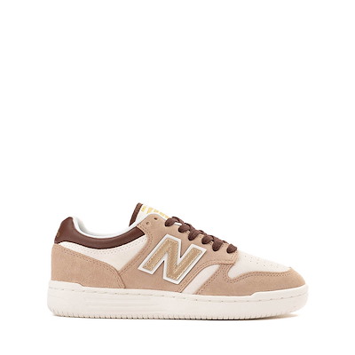 New Balance 480 Athletic Shoe - Big Kid - Flat Taupe / Rich Oak