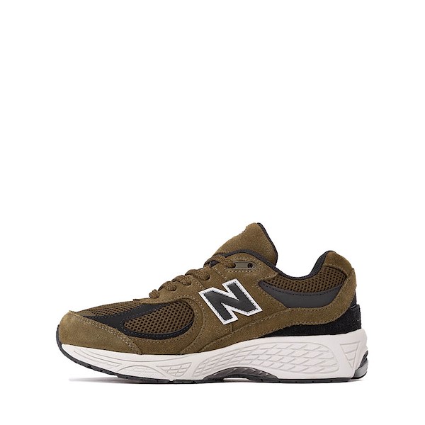 alternate view New Balance 2002 Athletic Shoe - Big Kid - Woodland / BlackALT1