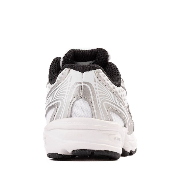 alternate view New Balance 480 Athletic Shoe - Baby / Toddler - Silver Metallic / BlackALT4