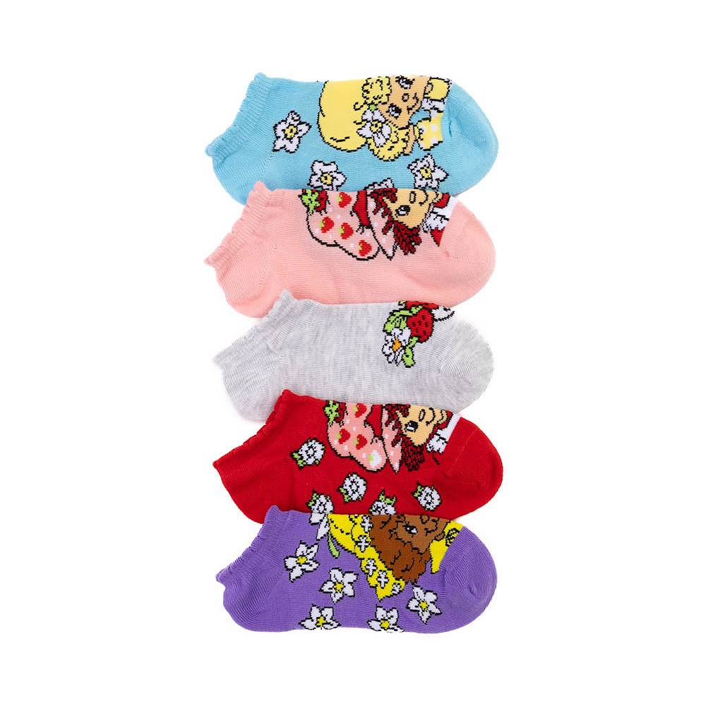 Strawberry Shortcake Ankle Socks 5 Pack - Little Kid - Multicolor