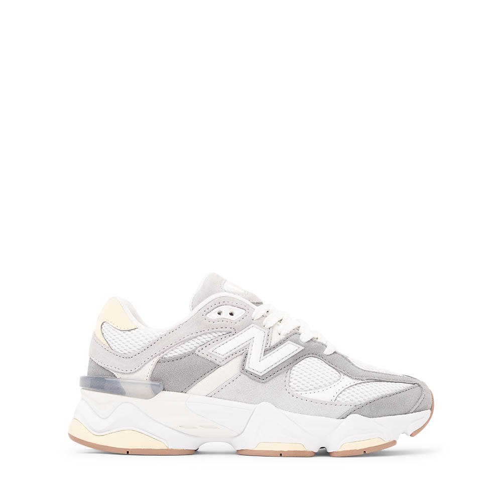 New Balance 9060 Athletic Shoe - Big Kid - Sea Salt / Rain Cloud