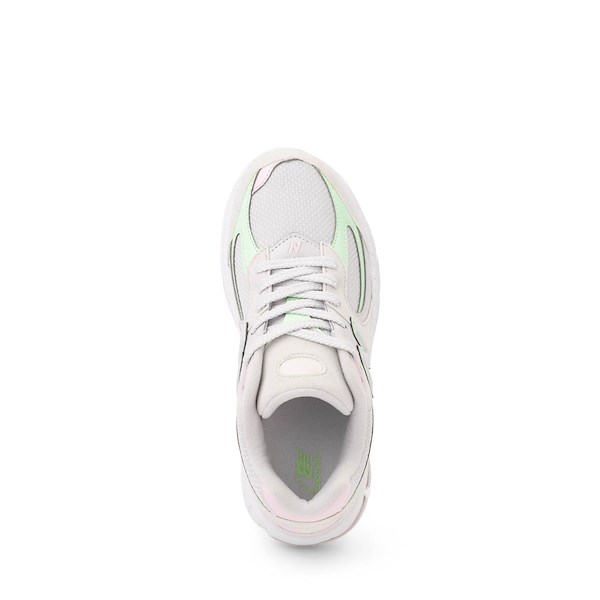 alternate view New Balance 2002 Athletic Shoe - Big Kid - Grey Matter / Lab GreenALT2