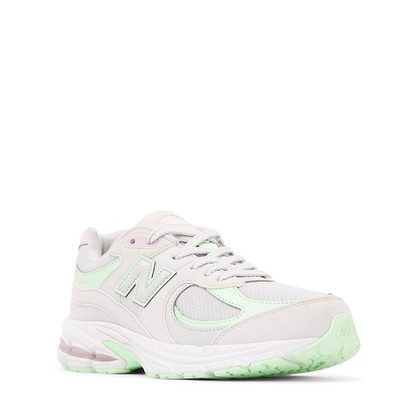 alternate view New Balance 2002 Athletic Shoe - Big Kid - Grey Matter / Lab GreenALT5