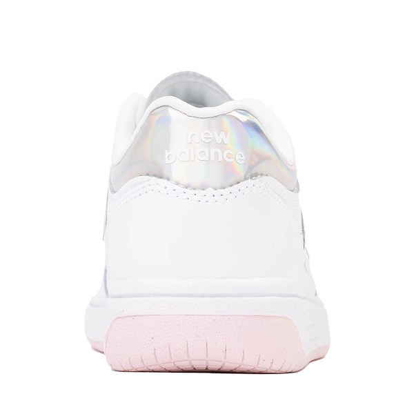 alternate view New Balance 480 Athletic Shoe - Little Kid - White / Rose SugarALT4