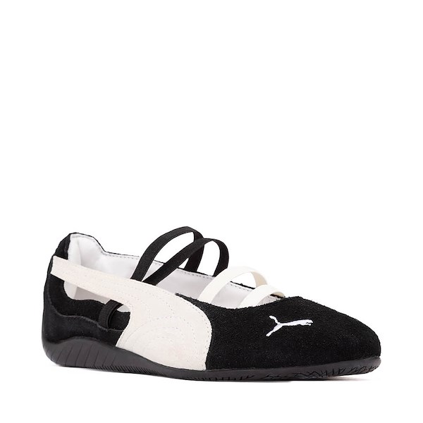 alternate view Womens PUMA Speedcat Ballet Shoe - PUMA Black / PUMA White / Warm WhiteALT5