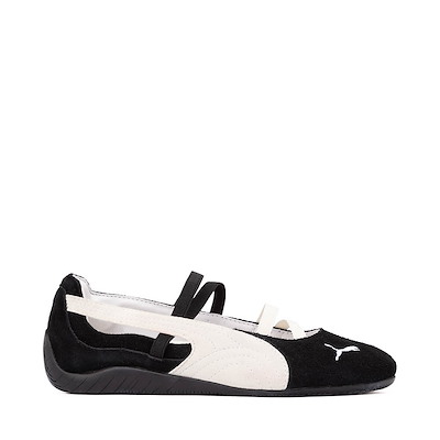 バレエ PUMA/SPEEDCAT BALLET LLIC Womens PUMA Speedcat Ballet Shoe - PUMA Black / PUMA White / Warm