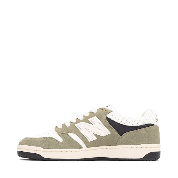 alternate view New Balance 480 Athletic Shoe - Dark Olivine / Sea SaltALT1