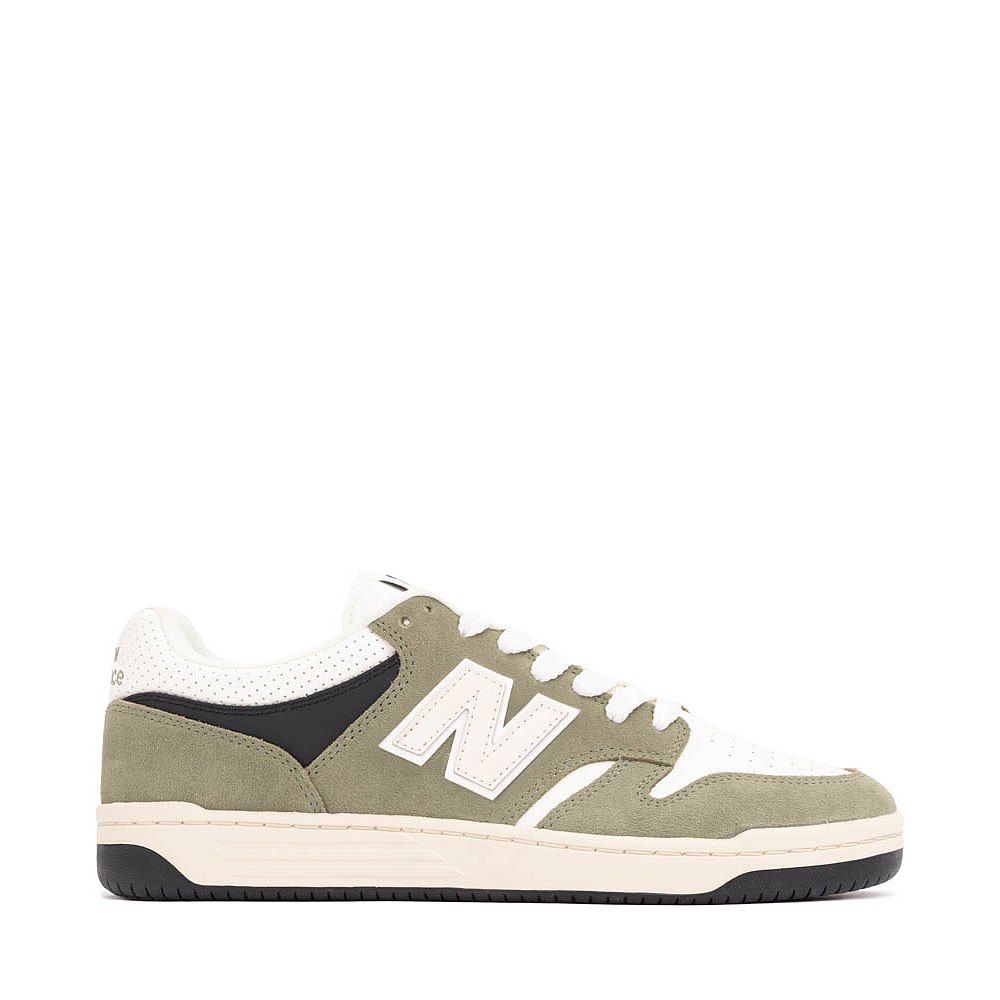 New Balance 480 Athletic Shoe - Dark Olivine / Sea Salt