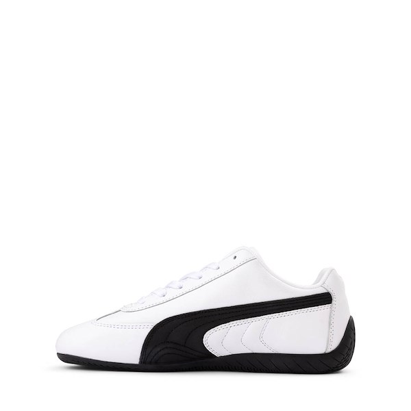 alternate view PUMA Speedcat Leather Athletic Shoe - Big Kid - PUMA White / PUMA BlackALT1